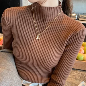 Korean Simple Sweater Long Sleeves