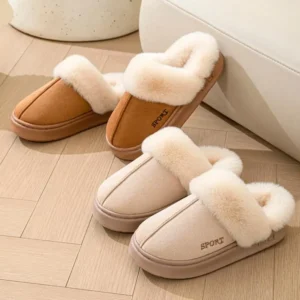 Fluffy Slippers for Winter