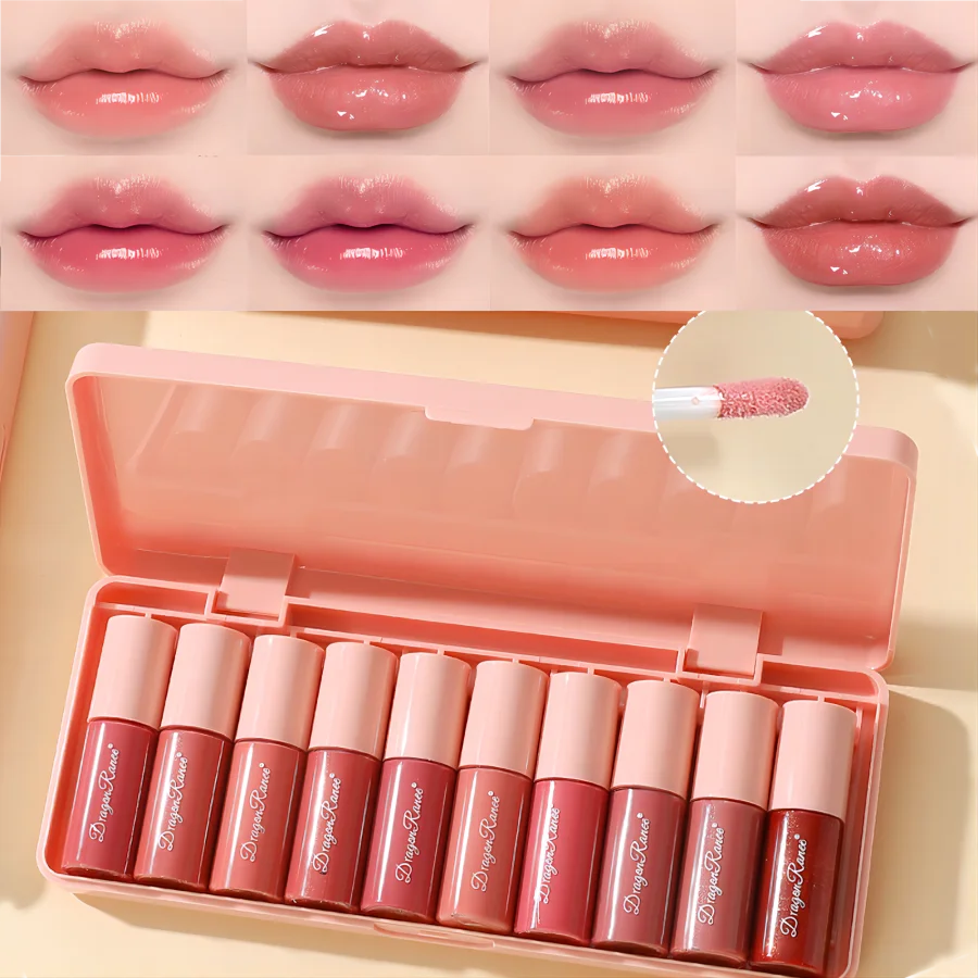 Shimmering Lip Glosses 10 Set