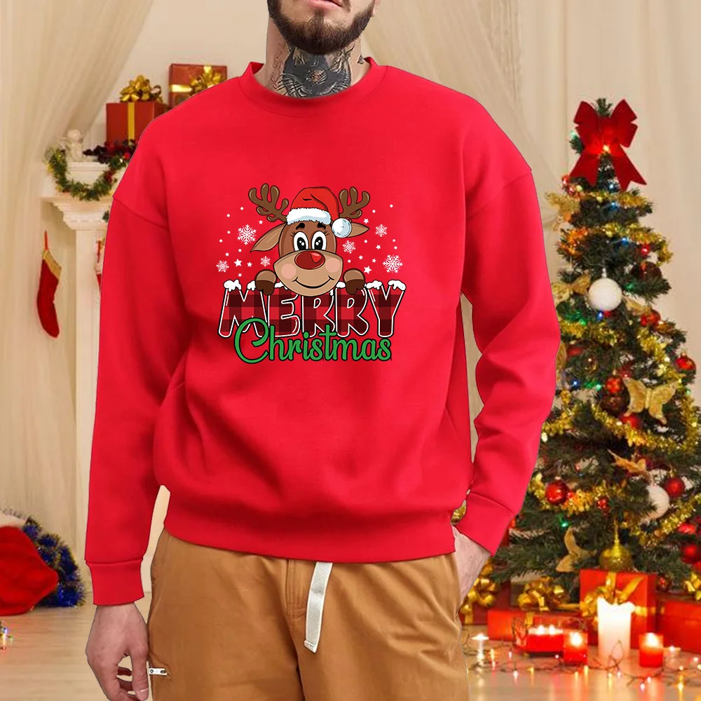 Christmas sweater long sleeved for men