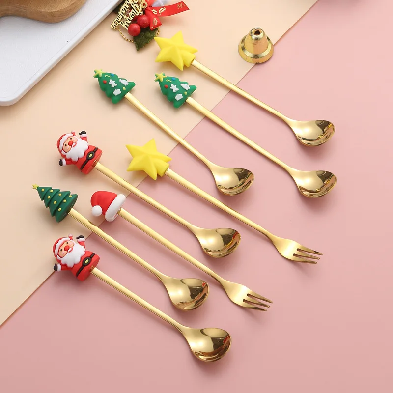 Stainless Steel Spoon Christmas Gift Set - Image 4