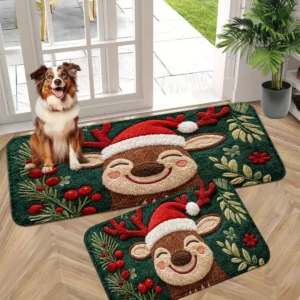Christmas Door Mat Outdoor and Indoor