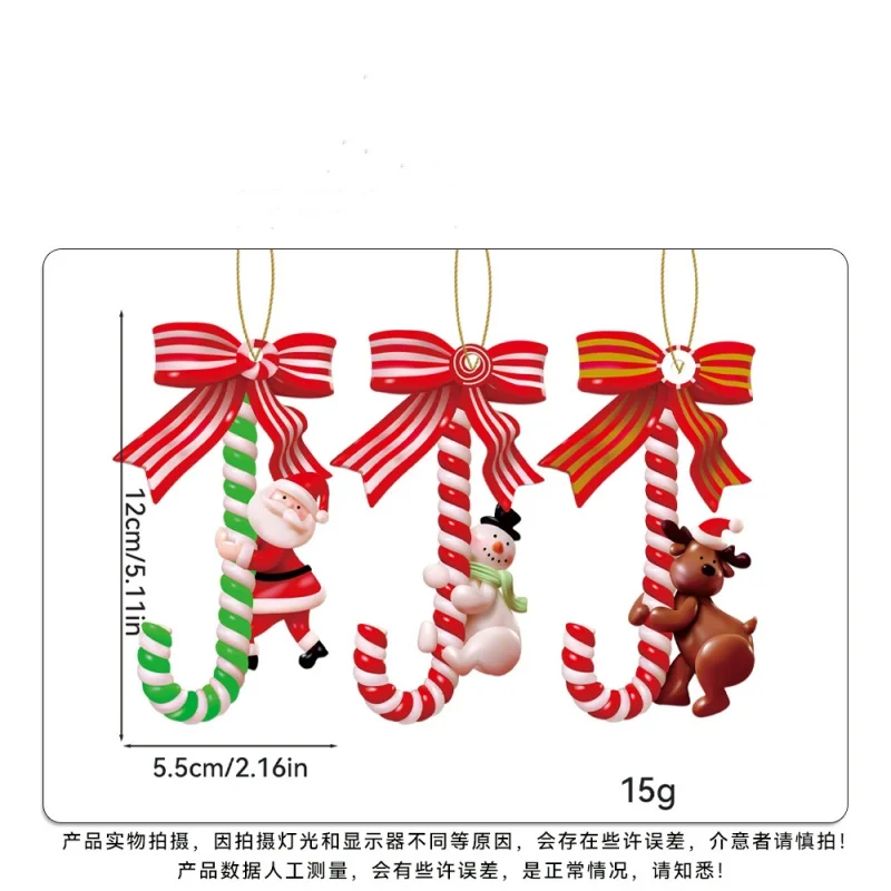 Christmas Tree Snowman Candy Pendants - Image 6