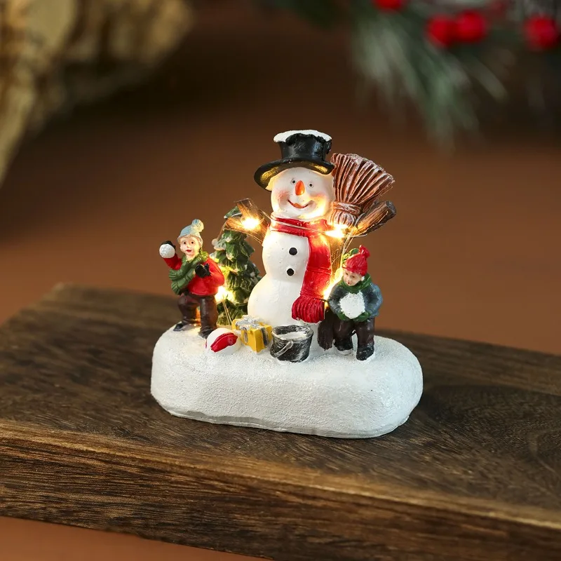 Xmas Decorations Light Up Santa - Image 4