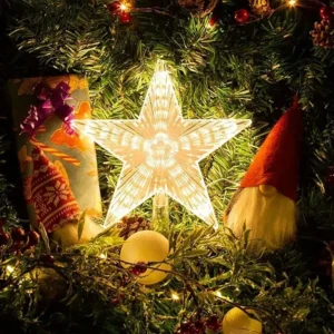 Alternative view of Christmas Tree Light Stars Decoration
